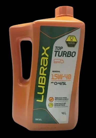 LUBRAX TOP TURBO 15W40 4 LITROS